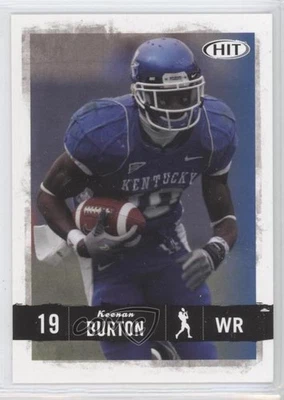 2008 SAGE Hit Glossy Keenan Burton #19 Rookie RC - Image 1 of 2