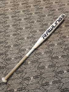 Rawlings Quatro Fastpitch -10 Softball Bat FP7Q10 White 33” 23 Oz 2 1/4 Dia USA - Picture 1 of 7