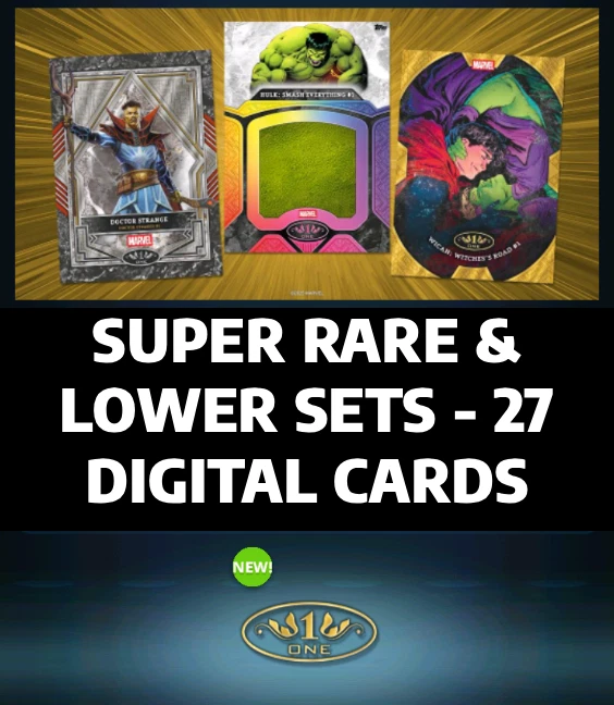 ⭐TOPPS MARVEL COLLECT | TOPPS ONE 25 | SUPER RARE & LOWER 27 DIGITAL CARDS⭐ - Image 1 of 1