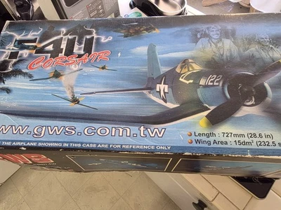 GWS F4U Corsair, caza Segunda Guerra Mundial. Nuevo en caja, nunca montado. *Leer descripción* Foto 1 de 3