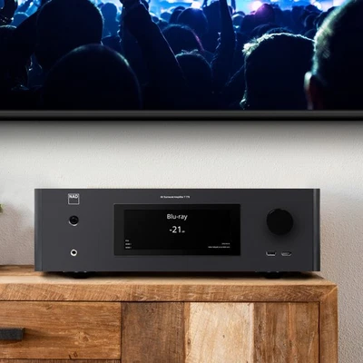 NAD T778 Surround 7.2.4 Heimkino AV-Receiver mit BluOS, 4K Ultra HD (gebraucht) - Bild 1 von 4