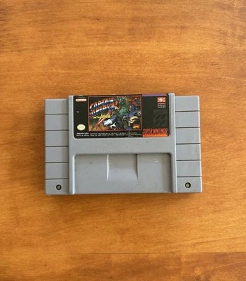 Captain America and The Avengers (Super Nintendo SNES, 1993) Authentic & Tested - Image 1 of 4