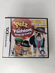 Nintendo DS Game Petz Fashion Dogz & Catz Dogs and Cats Very Good NO STICKERS - Picture 1 of 3