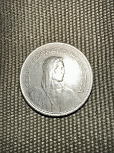 Schweiz 5 Franken 1968 - Picture 1 of 2