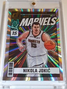 2022 Panini Donruss Elite Nikola Jokic #5 PURPLE /49 Holo Power Formulas - Rare - Picture 1 of 3