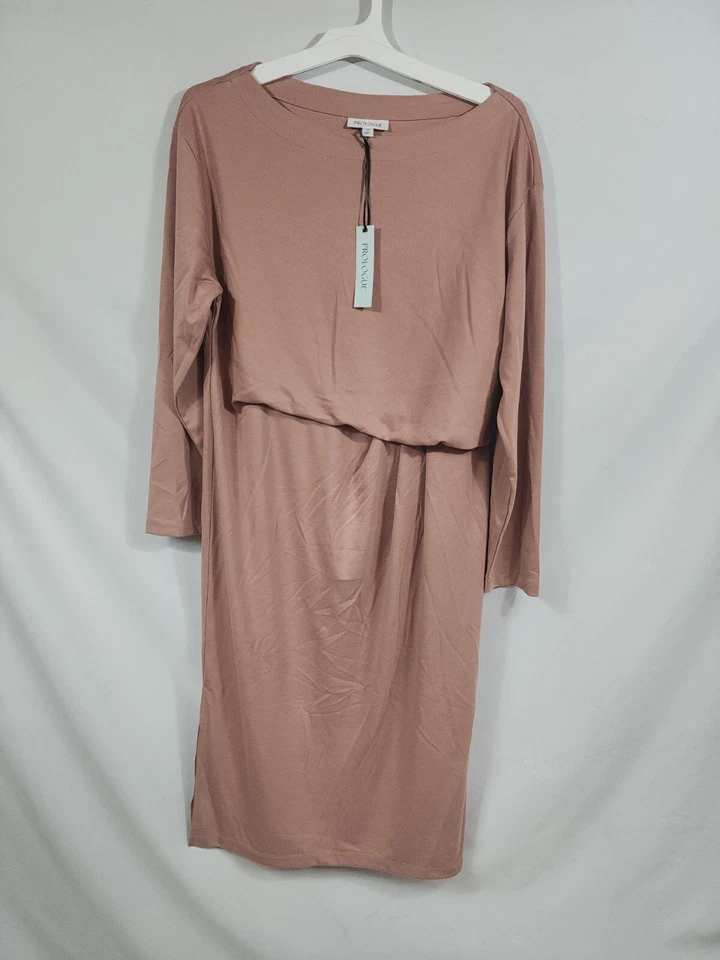 Prologue Women's Long Sleeve Dress - (Blush) - (Medium)