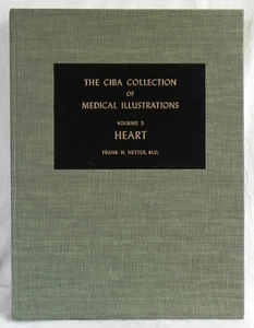 CIBA Collection of Medical Illustrations, Volume 5 "Heart", Netter 1969-78, VG - Picture 1 of 7