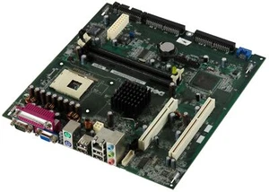 Dell 0C7018 PGA478 2x DDR mATX Mainboard for Optiplex 170L - Picture 1 of 2
