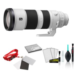 Sony FE 200-600mm f/5.6-6.3 G OSS Lens Bundle -International Model