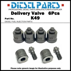 6Pcs Injection Pump Delivery Valve K49 140110-6220 9413614218 for Kubota V2203 - Picture 1 of 8