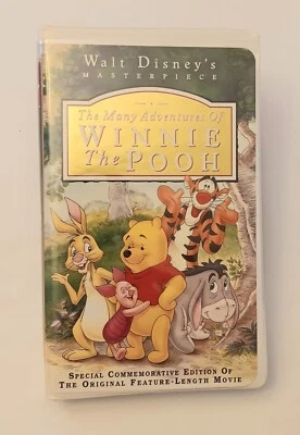 The Many Adventures of Winnie the Pooh (VHS) Walt Disney Masterpiece - Image 1 of 3