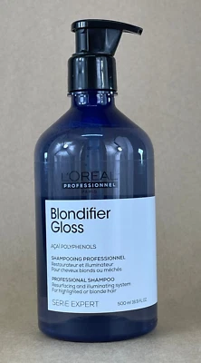 L'oreal Serie Expert Blondifier Gloss Acai Polyphenols Shampoo 16.9 oz - Image 1 of 2