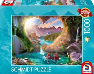 New Schmidt Jigsaw Puzzle 1000 Pieces 59777 A Love of the Mountains - Picture 1 of 2