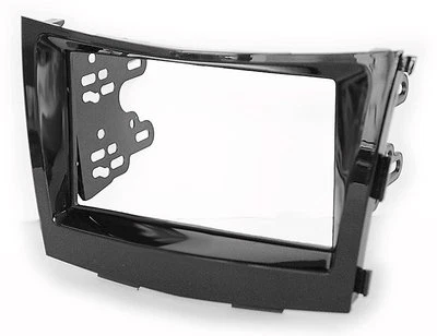 CARAV 11-570 Autoradio Radioblende für SSANG YONG Tivoli 2015+ 2-DIN Pianolack - Bild 1 von 2