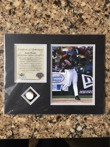 Upper Deck Frank Thomas 8x10 Matted Frame - Piece Of The Game Chicago White Sox - Picture 1 of 1