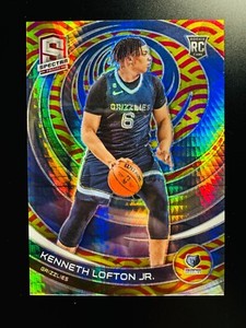 Kenneth Lofton Jr. 2022-23 Spectra Asia Tmall Hyper Red and Yellow /75 RC #154