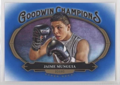 2020 Upper Deck Goodwin Champions Royal Blue Horizontal Jaime Munguia #68 - Image 1 of 2