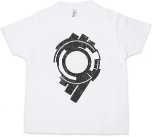 SECTION 9 LOGO Kids Boys T-Shirt Logo Sign Ghost in the Hanka Security Shell - Picture 1 of 1
