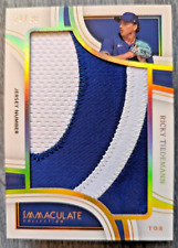 2023 Panini Immaculate * RICKY TIEDEMANN RC Jumbo Patch Relic 24/38 * Blue Jays
