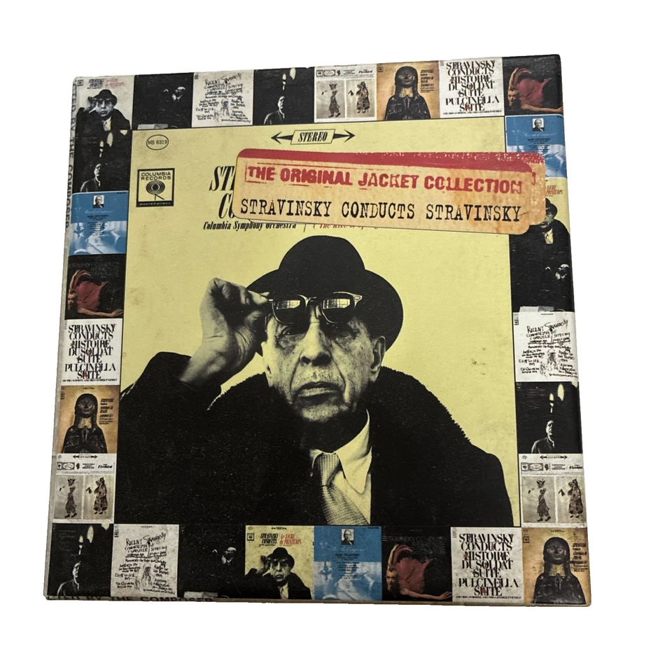 Stravinsky Conducts Stravinsky by Adrienne Albert: CD's  x4 ONLY and Booklet EUC Foto 1 de 4