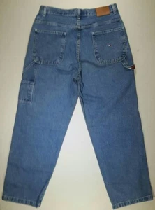Vtg 90s Tommy Hilfiger Womens Carpenter Jeans Size 8 31W × 30L  - Picture 1 of 11
