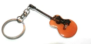 Mini Gibson Acoustic Elvis Portachiavi acciaio - Steel keychain - Acero Llavero - Picture 1 of 1