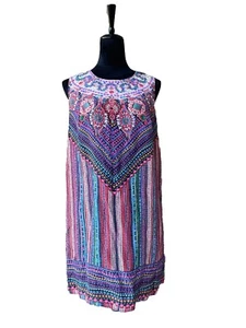 Chico’s Gottex Nefertiti Swim Cover-Up Sz M - Picture 1 of 13