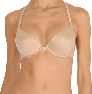 Emprella Everyday Comfortable Push Up Padded Bra T Back Wired Beige or Black - Image 1 of 4