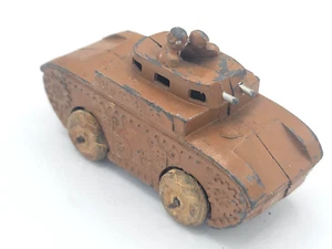 Tanque Barclay estilo pre WWli de colección EE. UU. 4562 tanque de juguete de metal fundido 4" - Imagen 1 de 6