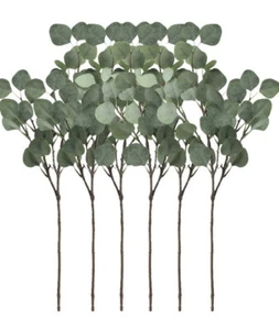 Supla 6er Pack Blätter Spray Künstliche Grünzeug Stiele Weihnachtsgrün - Bild 1 von 4