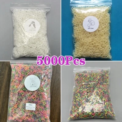 5000Pcs Dental Orthodontic Elastics Ligature Ties Bands Braces 2.5/3.5/4.5/6.5OZ - Image 1 of 4