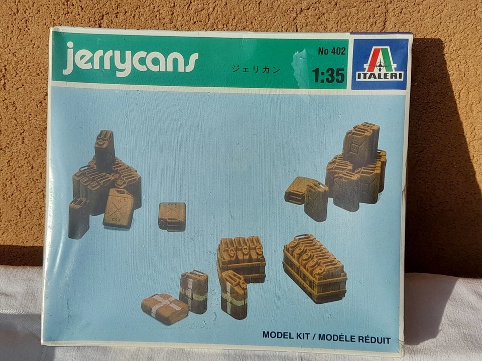ITALERI 1/35 'JERRYCANS' NUOVO SIGILLATO VEDI DESCRIZIONE - Immagine 1 di 2
