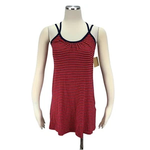 People's Project LA NWT Girl's 10 12 M Dress Red Blue Stripe USA July 4 - Picture 1 of 5