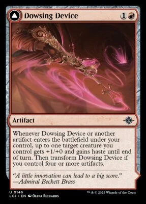 Dowsing Device // Geode Grotto (146) The Lost Caverns of Ixalan LCI MTG Magic - Image 1 of 2