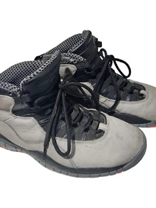 Nike Air Jordan 10 Retro Cool Grey 2014 Size 9 310805-023 Grey Infrared Black X - Picture 1 of 12