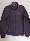 Pre-Loved Women's Columbia Fleece Zip Up Sweater Purple In Size Large