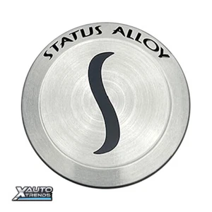 Status Alloy Wheel Center Cap Brushed Silver (LG1801-22) CCSTATS - Picture 1 of 1