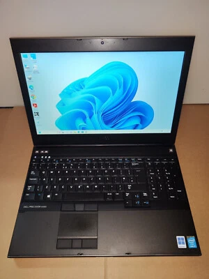 Dell M4700 Fast i7 512GB SSD, 16GB Laptop Office Large 15.6" HD HDMI Webcam W11 - Image 1 of 4