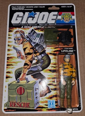 Figura GI Joe Lifeline V2 Tiger Force 1988 ARAH de colección Hasbro sellada nueva Foto 1 de 4