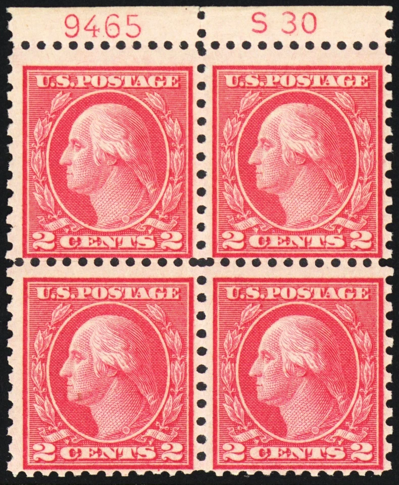 540, Mint LH 2¢ Plate Block SCV $105 - Stuart Katz - Image 1 of 1