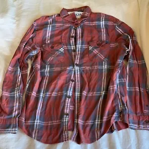 american eagle long sleeve button down large - Picture 1 of 2