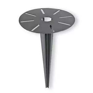 Einschlag-Erdspieß für Garten-Lampen oder Garten-Steckdosen Erdspiess universal - Bild 1 von 4