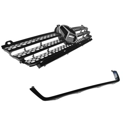 Front End Grille Grill & Trim Molding 2 Piece Set for Sprinter 2500 3500 Van Foto 1 de 4