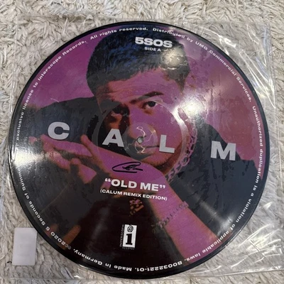 5SOS 5 Seconds Of Summer – Calm Calum Edition Picture Disc Signed Vinyl LP - Image 1 of 2