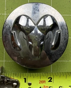 OEM 2004-2013 Caliber Dakota Ram 1500 Center Hub Cap 52110398AA Used Chrome. - Picture 1 of 5