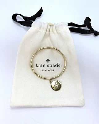 Kate Spade New York Gold-tone Bracelet Partner In Crime Charm With Bag - Image 1 of 4