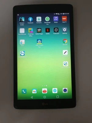 LG G PAD X 8.0 TABLET WIFI + 4G MODEL LG V520 ANDROID 7 32GB 2GB RAM UNLOCKED - Image 1 of 3