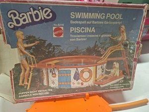 BARBIE PISCINA POOL PARTY MATTEL VINTAGE - Picture 1 of 5