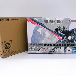 METAL BUILD Sword Striker Reissue AQM/E-X02 Gundam Action Figure Bandai NEW - Picture 1 of 10