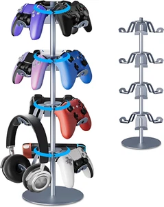 Bricok Support Manette de Jeu Rotatif 4 Couches en Alliage d'Aluminium - Compatible avec P - Photo 1/6